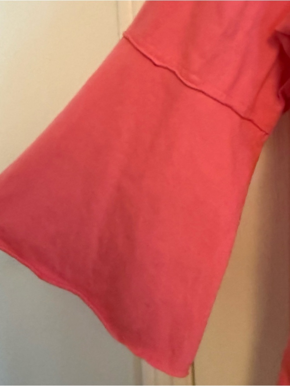 Neon Buddha- Cotton Shirt Too Coral Button-Front Sweatshirt Size Large - Picture 5 of 5